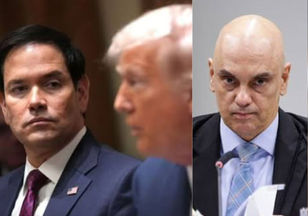 Governo dos EUA manda suspender vistos de Moraes, familiares e aliados do STF