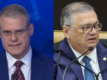 Jornalista da Band critica Flávio Dino, do STF, após ministro liberar fake news contra Flávio Bolsonaro