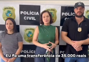 Empresária de Jaraguá recupera R$ 35 mil após golpe e agradece atuação da Polícia Civil