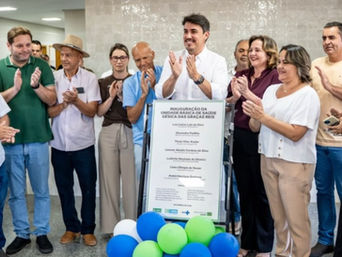 Paulo Vitor inaugura maior UBS de Jaraguá e amplia estrutura da saúde no município