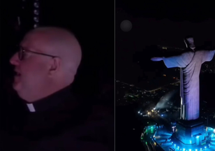 Padre faz rave católica com música eletrônica aos pés do Cristo Redentor