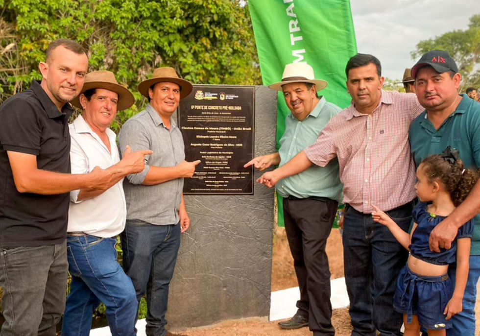 São Francisco de Goiás inaugura duas novas pontes na zona rural e reforça infraestrutura viária do município