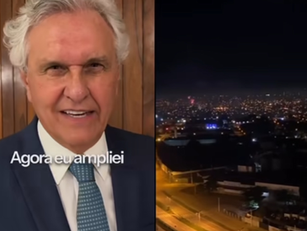 Após foguetório do Comando Vermelho, Caiado anuncia 32 prisões e reforça: “Aqui tem lei e ordem”