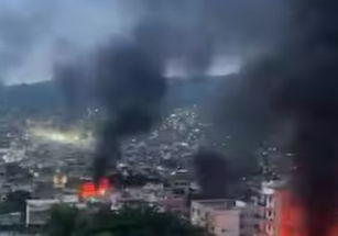 Não é Gaza, é o Brasil sob domínio domínio do tráfico que usa até drone para arremessar bomba