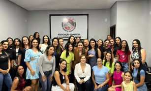 ACIJ comemora sucesso Curso de Auto Maquiagem em parceria com Luciana Débora
