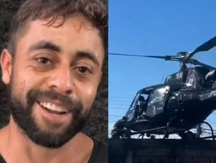 'Nunca tinha visto isso na minha vida": diz homem preso, que elogiou a PM por ação 'de cinema'