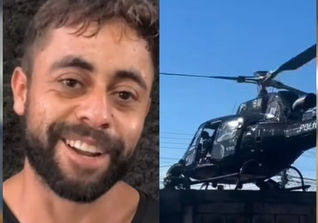 'Nunca tinha visto isso na minha vida": diz homem preso, que elogiou a PM por ação 'de cinema'
