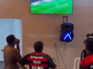 Revolta Rubro-Negra: Torcedor Destrói Televisão Após Eliminação do Flamengo na Copa do Brasil”