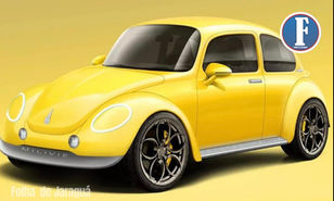Novo Fusca será lançado com câmbio da Porsche e painel da Mercedes por R$ 3 milhões
