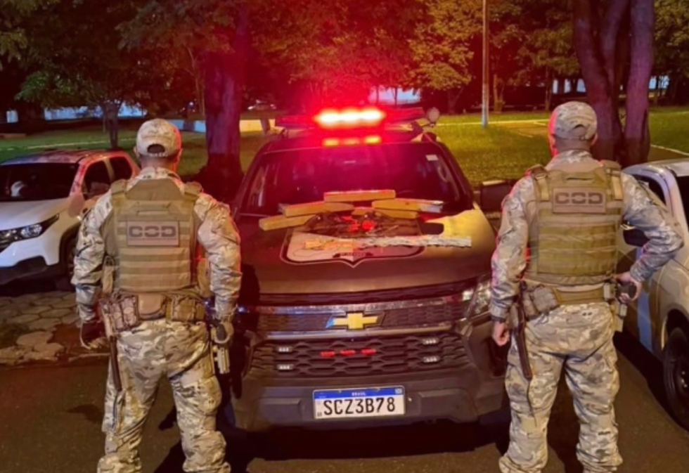 Confronto com o COD termina com dois mortos e apreensão de drogas, armas e dinheiro na GO-184