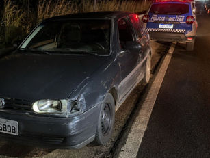 Mulher sem CNH é presa por embriaguez ao volante após acidente na GO-080, em Jaraguá
