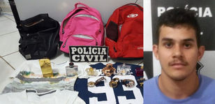Polícia prende receptador que estava com mercadorias furtadas da Milla Store, avaliada em 80 mil
