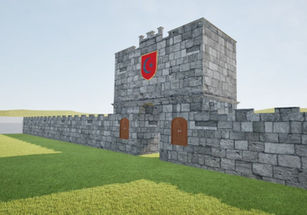 Prefeitura de Jaraguá inicia construção dos castelos para as Cavalhadas no Clube das Cavalhadas