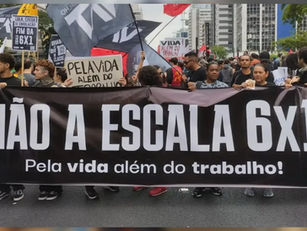 Sete em cada dez brasileiros são favoráveis ao fim da escala 6×1, mostra Datafolha