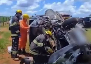 Colisão frontal na GO-147 deixa mortos entre Bela Vista de Goiás e Piracanjuba