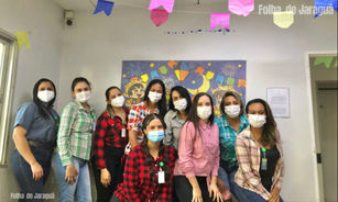 Com decoração especial HEJA - Hospital Estadual de Jaraguá comemora o São João