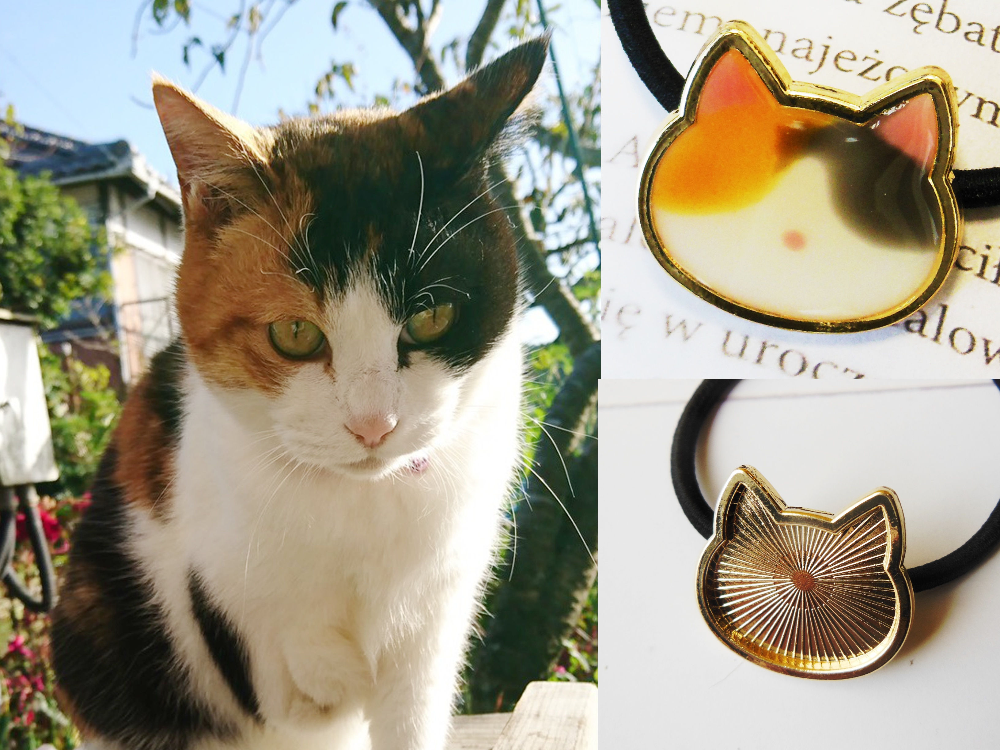 Order Hair elastic 2 猫オーダーメイドヘアゴム