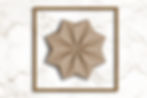 Umbrela Vesica Center Light Coffee Marble
