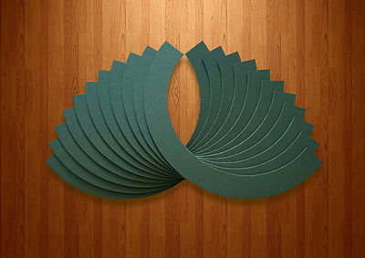 Escultura ARCS in Shape Sequoia - paper