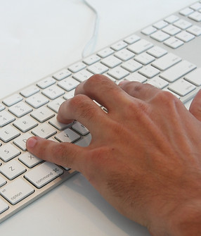 Male Typing 