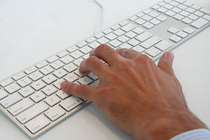 Male Typing