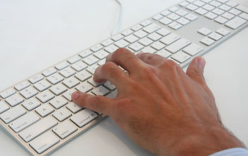 Male Typing