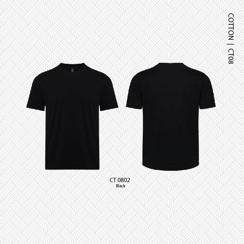 Thumbnail: CT08- Round Neck Short Sleeve Premium Cotton 270gsm
