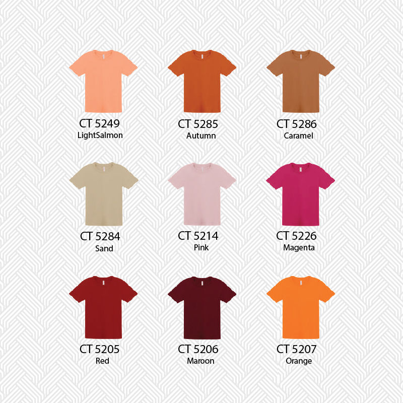 Thumbnail: CT52- (Kids) Round Neck Short Sleeve Cotton