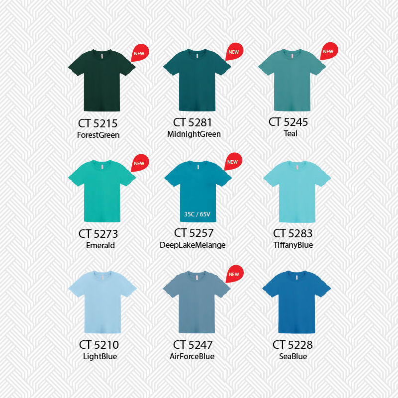 Thumbnail: CT52- (Kids) Round Neck Short Sleeve Cotton