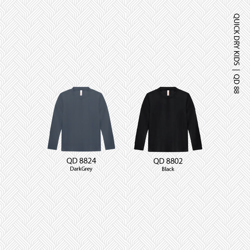 Thumbnail: QD88- Round Neck Long Sleeve Kids