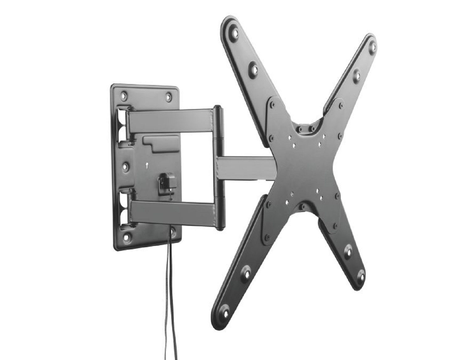 Master Mounts 2744L RV TV Wall Mount, Articulating, Locking, Tilts, Swivels
