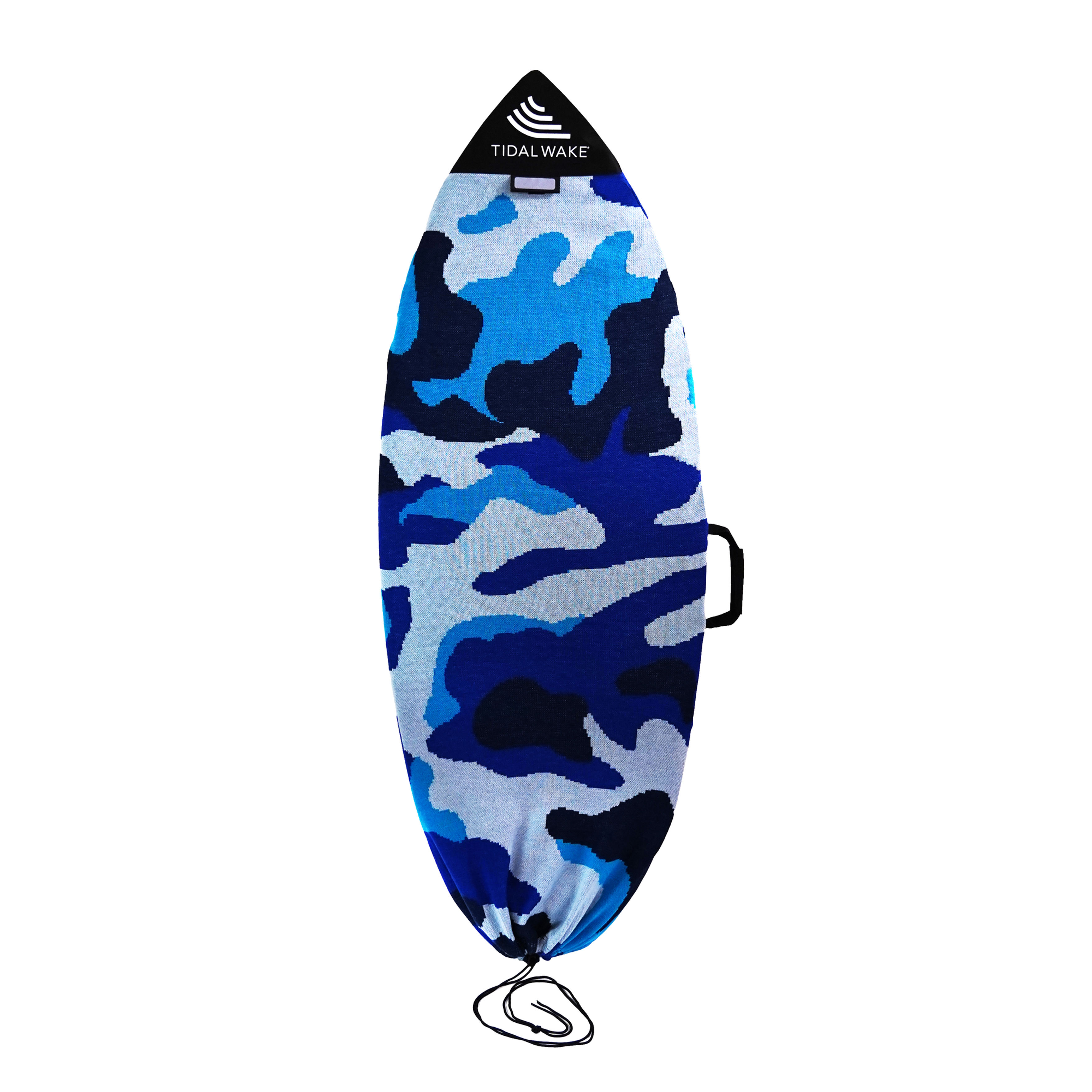 Tidal Wake TAG-IT Pointed Nose Surf & Wake Board Sock Bag with Handle - Camo