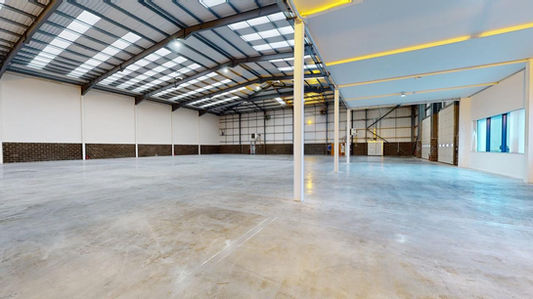 Large empty warehouse