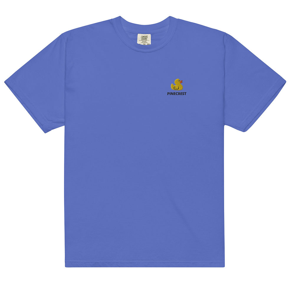 Thumbnail: Pinecrest Duck! Unisex garment-dyed heavyweight t-shirt