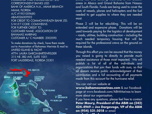 Association of Bahamas Marinas Hurricane Dorian Relief Fund