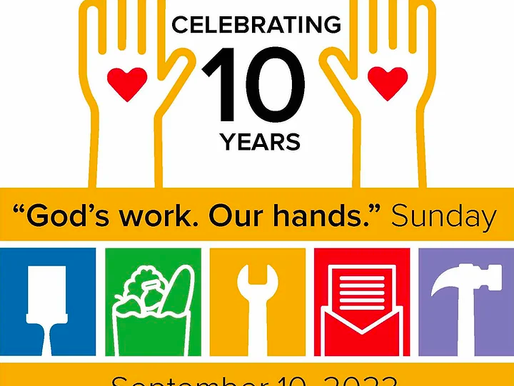 God's Work. Our Hands. Every Day.