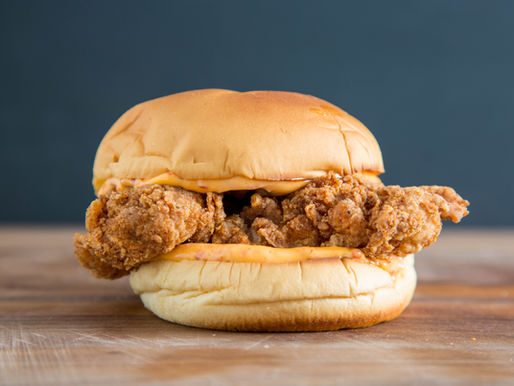 the SPICY ITALIAN FRIED CHICKEN sandwich