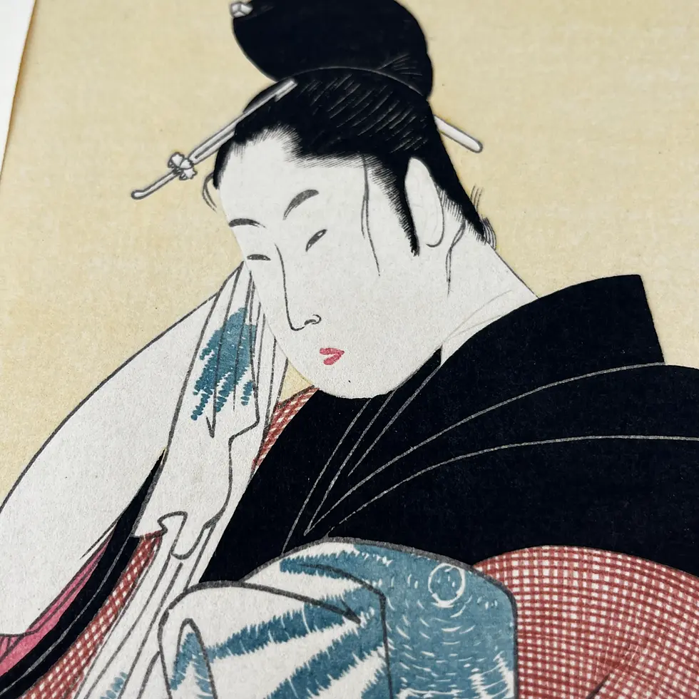 Miniatura: stampa giapponese utamaro