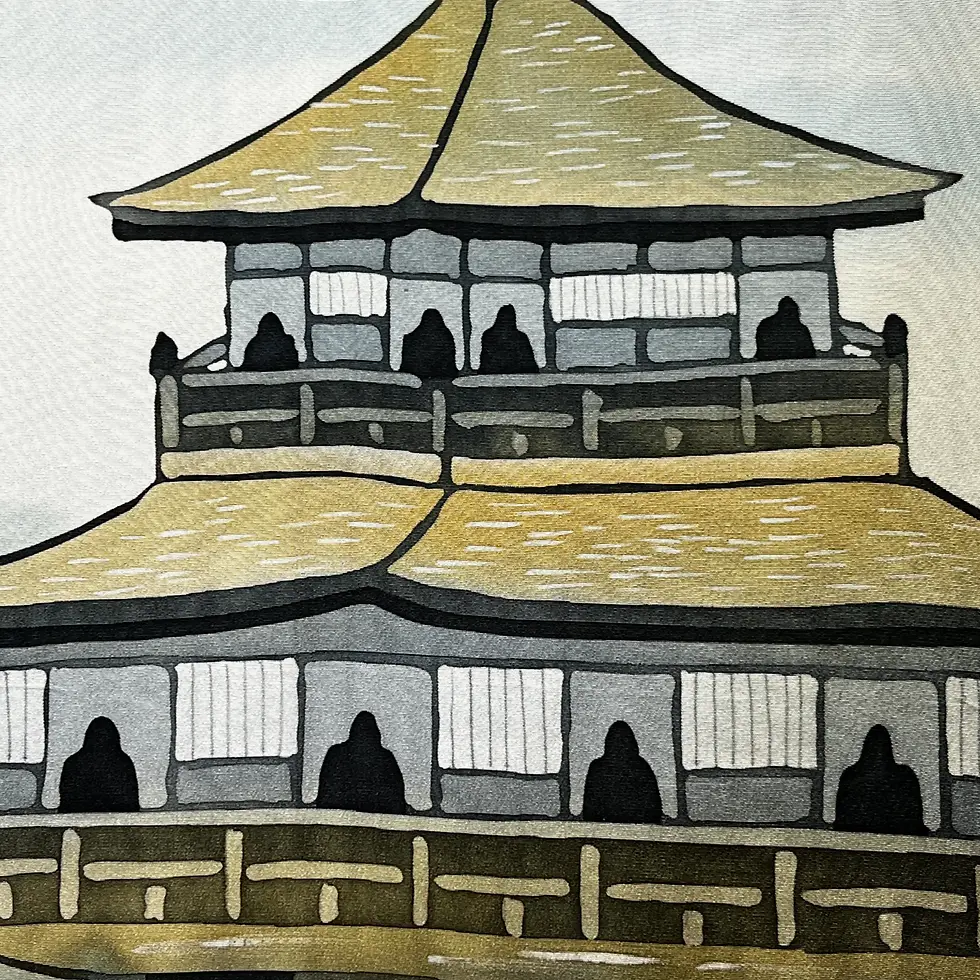 Miniatura: giacca haori kimono giapponese
