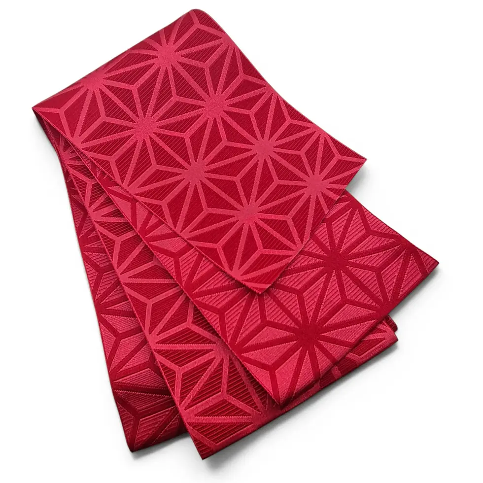cintura hanhaba obi giapponese rossa