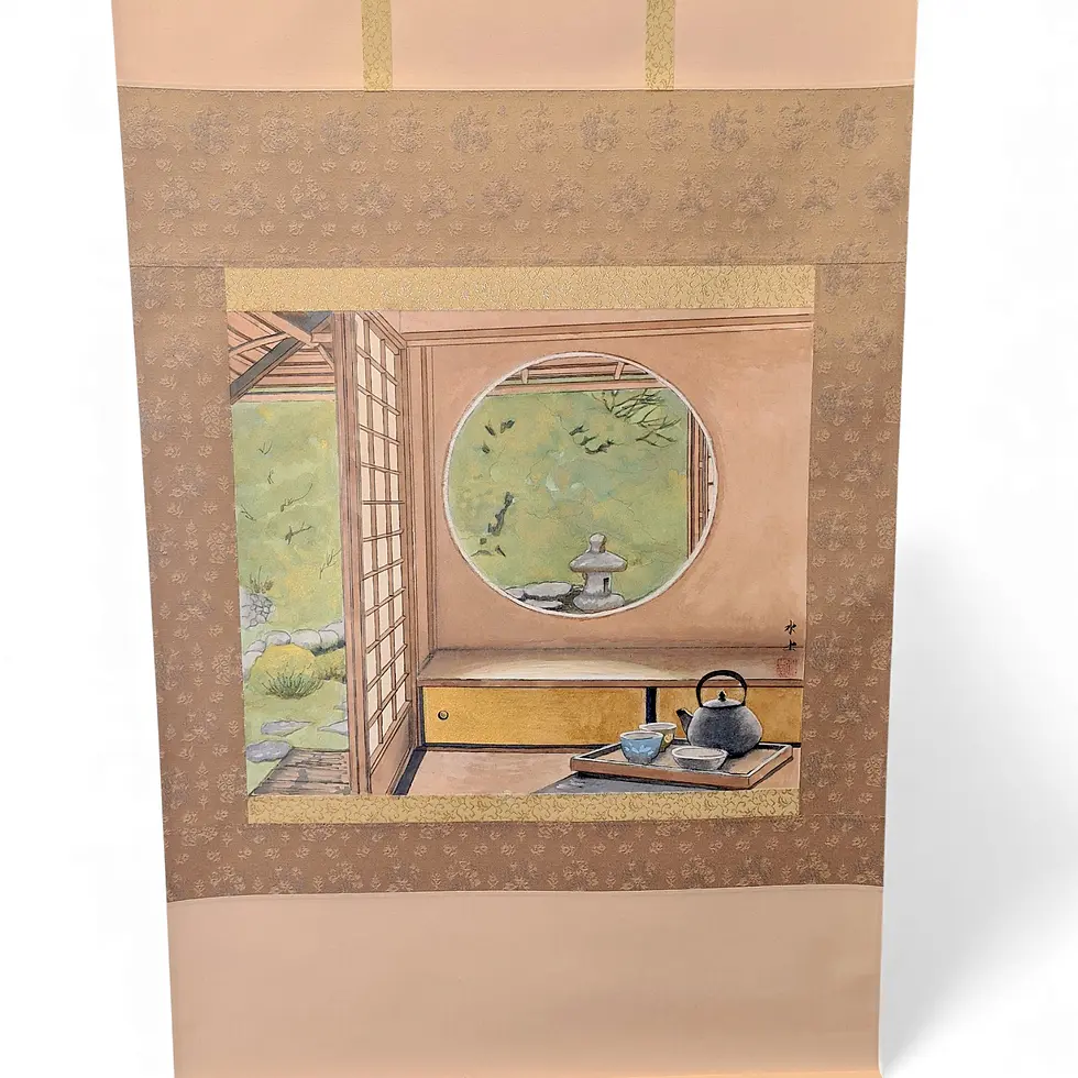 Miniatura: rotolo giapponese kakejiku