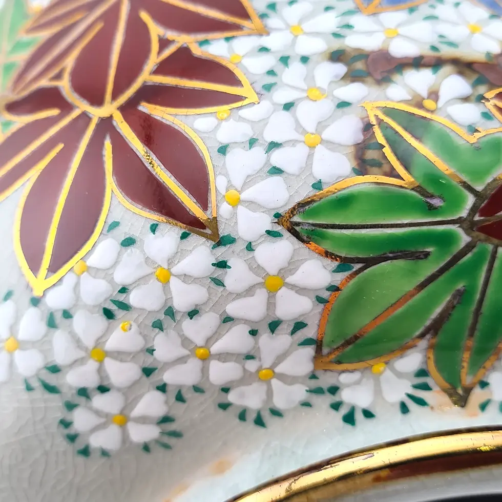 Miniatura: vaso giapponese acero e sakura