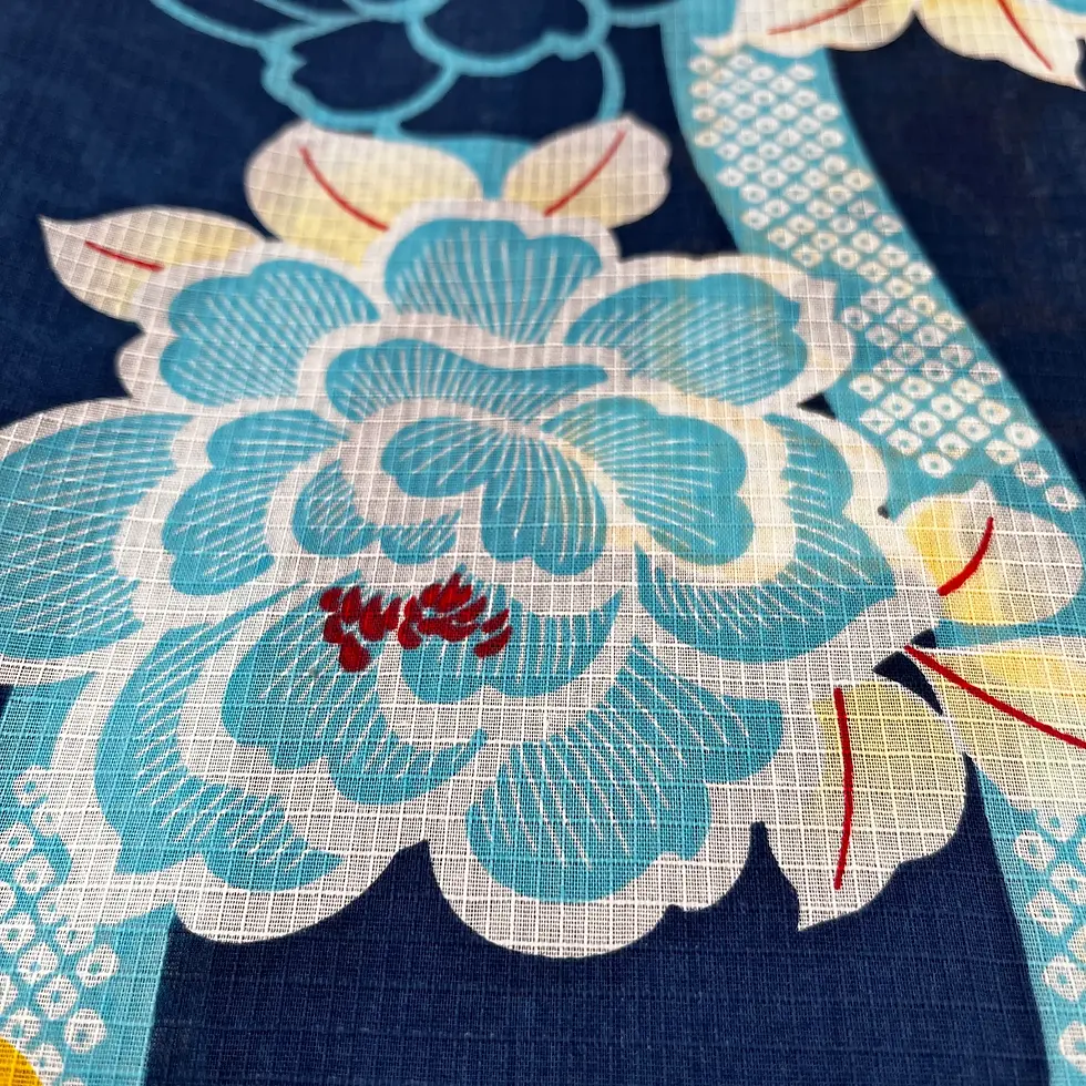 Miniatura: kimono yukata giapponese