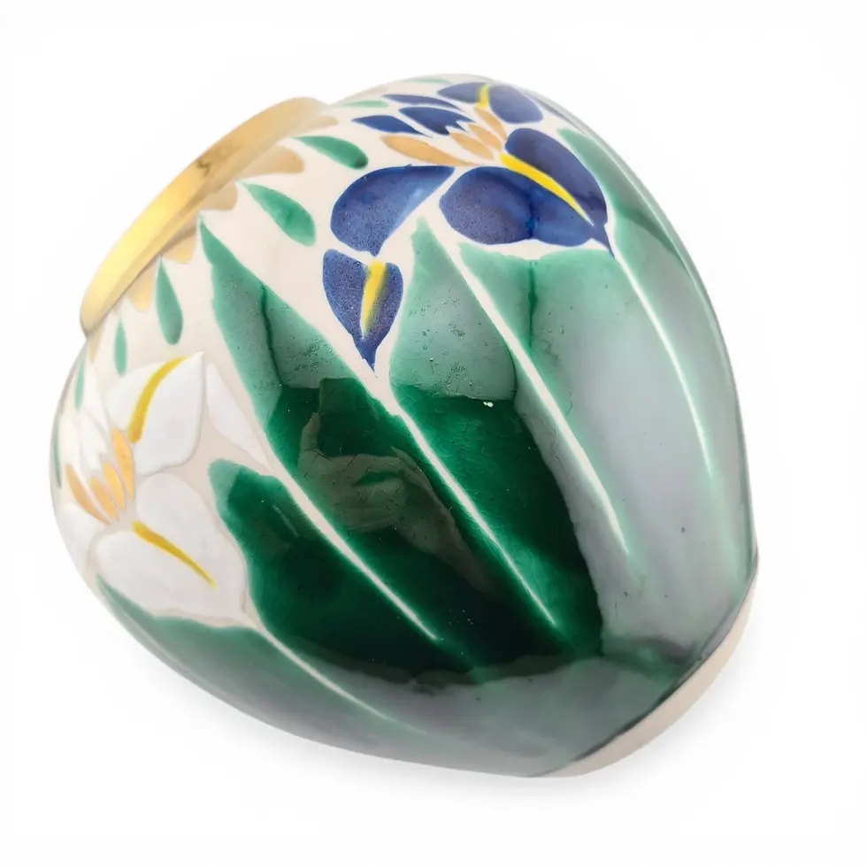 Miniatura: vaso giapponese kutani