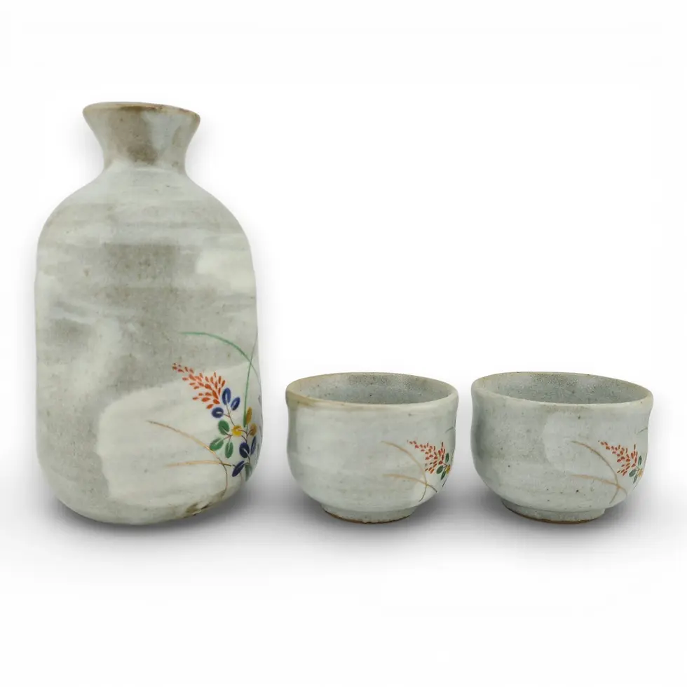 Miniatura: servizio sake giapponese kutani