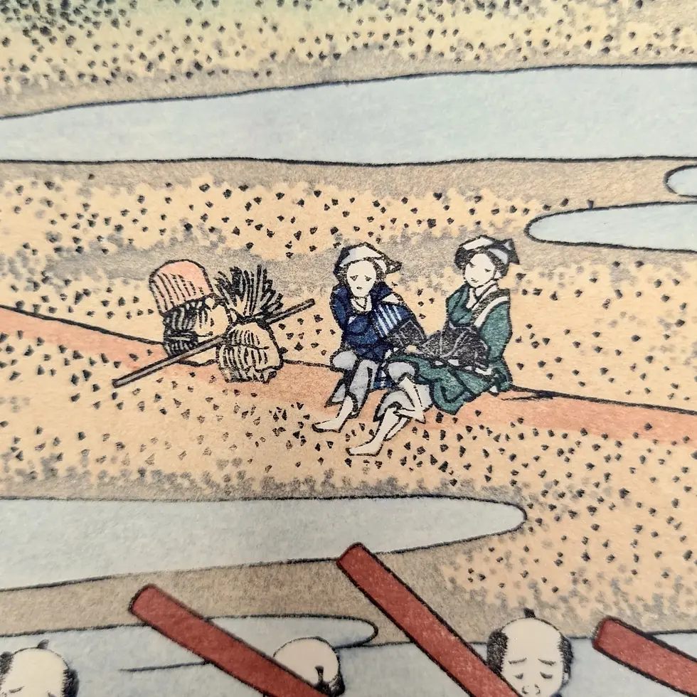 Miniatura: stampa giapponese Hokusai