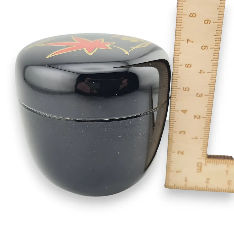 Miniatura: natsume giapponese per contenere te in polvere matcha