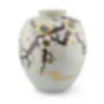 vaso giapponese ume kutani