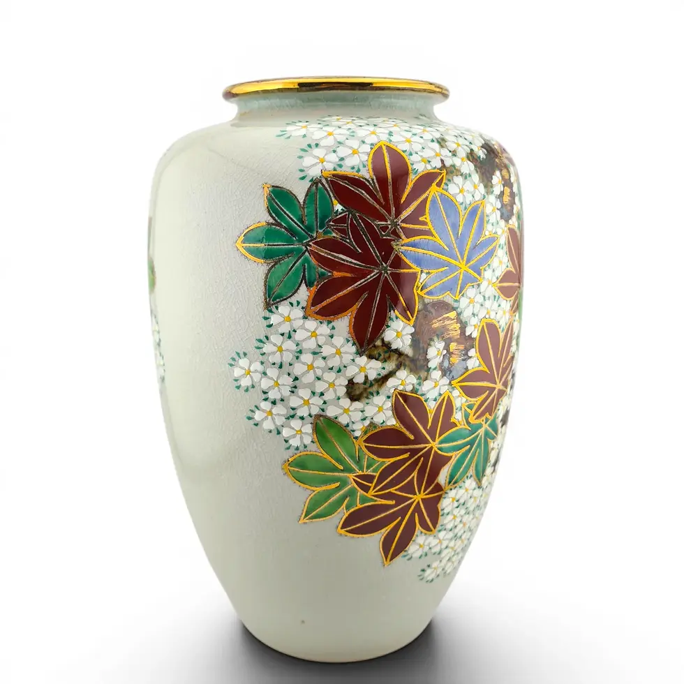 Miniatura: vaso giapponese acero e sakura