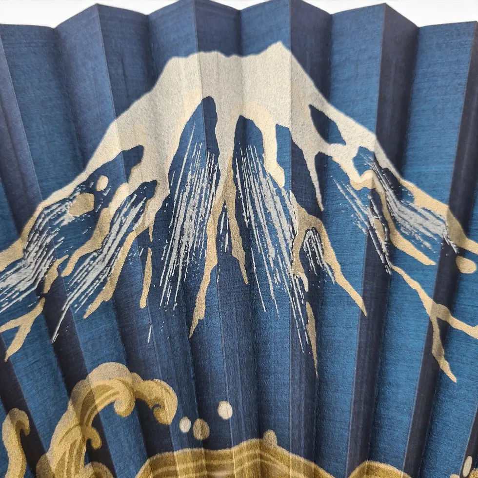 Miniatura: ventaglio giapponese monte fuji